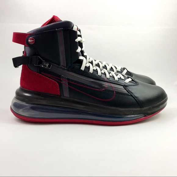 Nike Other - Nike Air Max 720 Saturn Black Team Red Shoes Sz 11